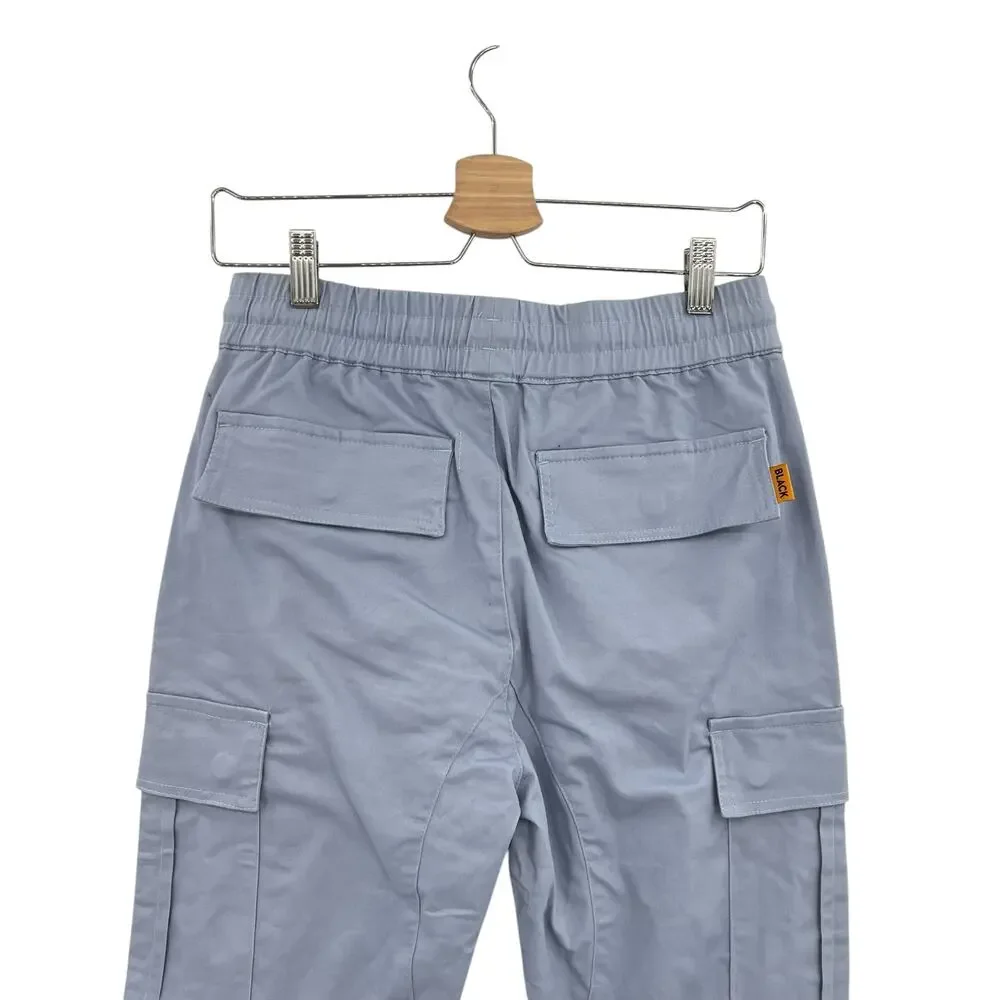 BlackTailor V10 Cargo‎ Pants Joggers Drawstring Light Blue Gray Size 30